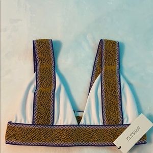 Elysiian White Bali Bikini Top